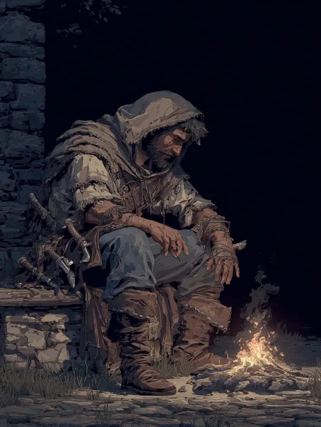 SCIACALLO — Saccheggiatore solitario